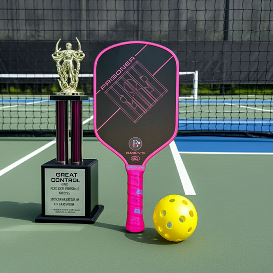 Carbon Fiber Pickleball Paddle - 14mm Prisoner Paddle | USAPA Approved