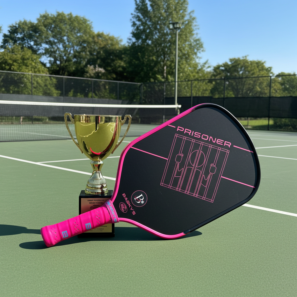 Carbon Fiber Pickleball Paddle - 14mm Prisoner Paddle | USAPA Approved