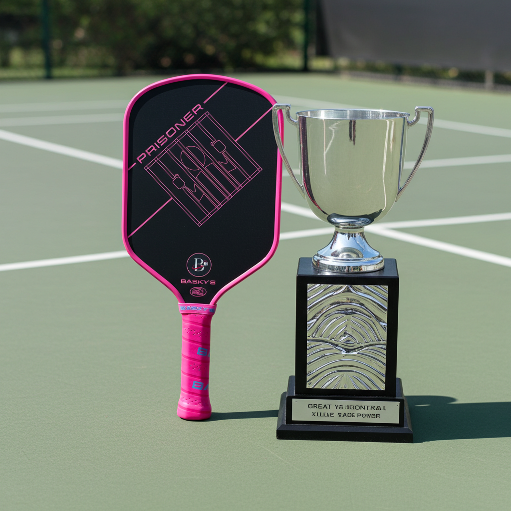 Carbon Fiber Pickleball Paddle - 14mm Prisoner Paddle | USAPA Approved