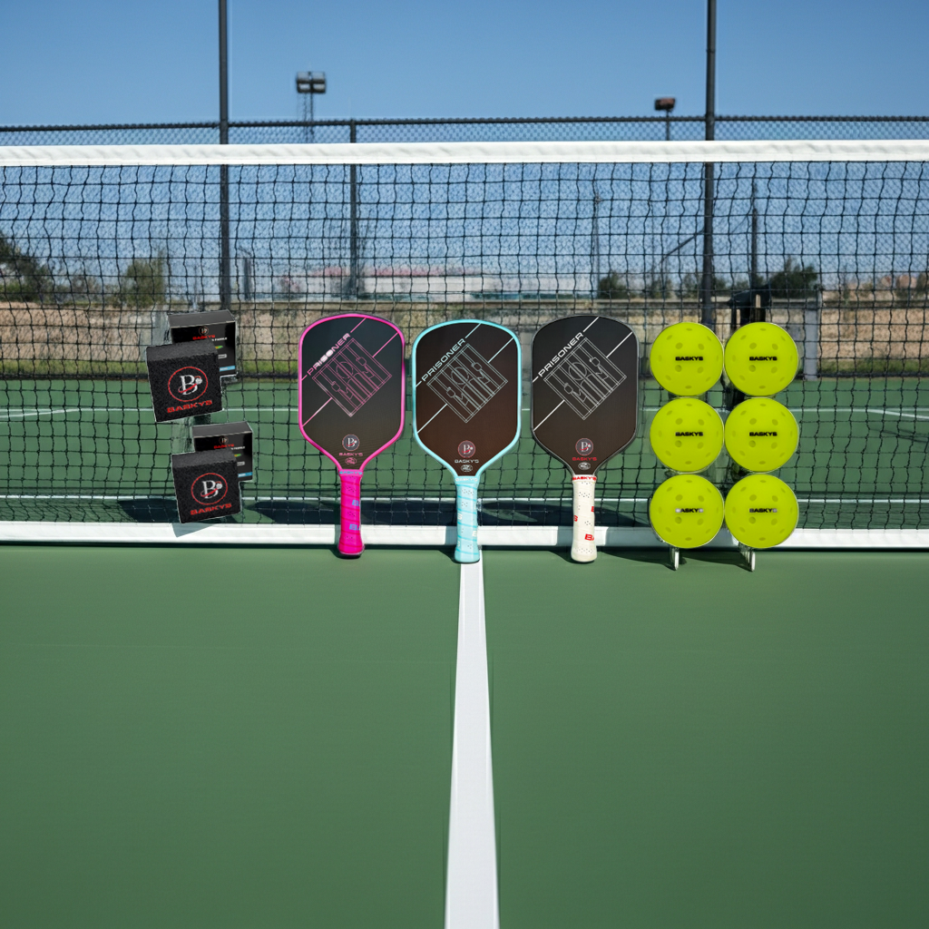 Pickleball Set for Couples - Complete Beginner Package with 2 Paddles, Balls & Training Videos