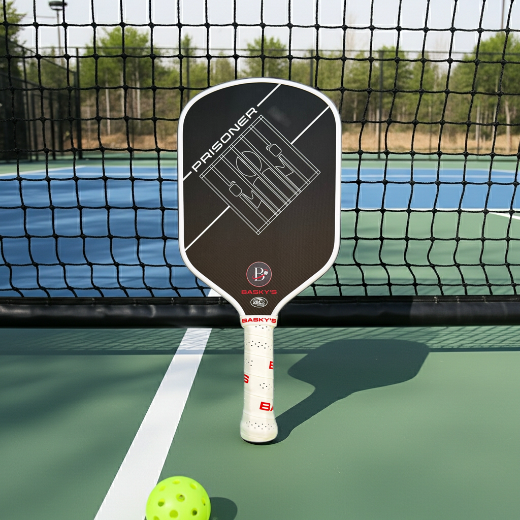 Carbon Fiber Pickleball Paddle - 14mm Prisoner Paddle | USAPA Approved