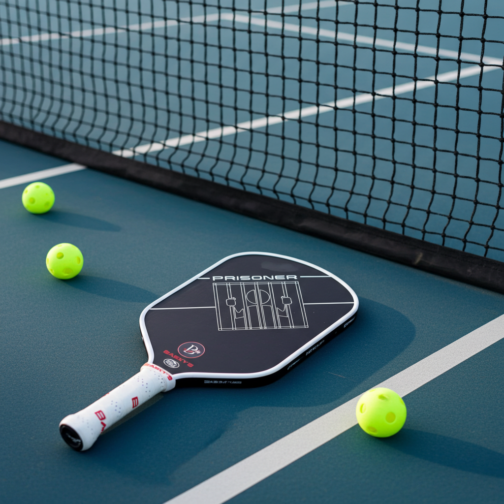 Carbon Fiber Pickleball Paddle - 14mm Prisoner Paddle | USAPA Approved