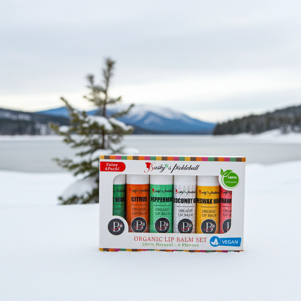 Basky's Pickleball Lip Balm Set - 1 PACK