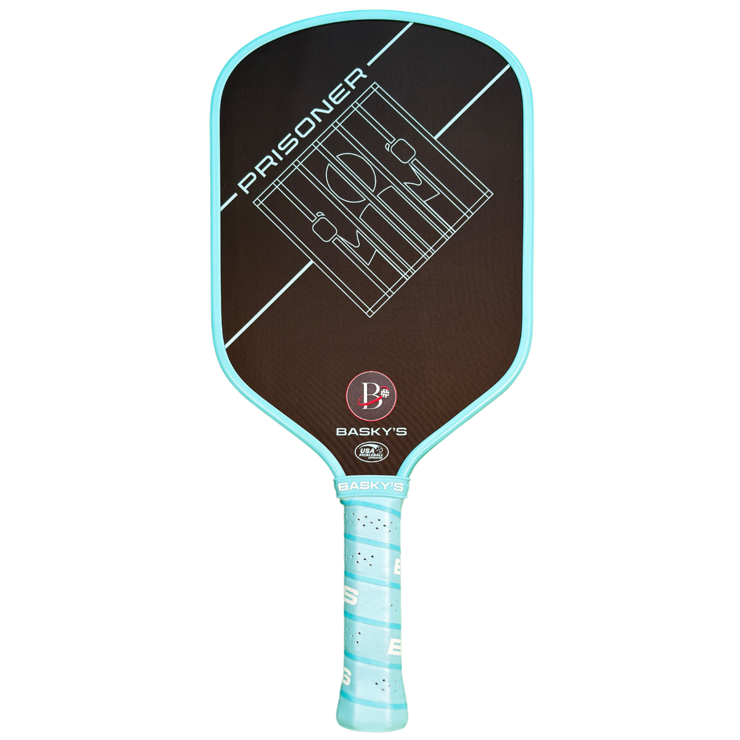 Carbon Fiber Pickleball Paddle - 14mm Prisoner Paddle | USAPA Approved